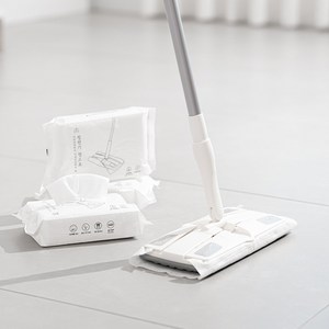 생활백서 저소음 쿠션 밀대 걸레 + 청소포 3p 세트 120cm, 1세트