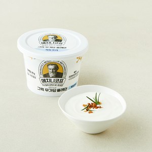 에치와이 메치니코프 그릭 무가당 플레인, 400g, 1개