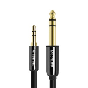 마하링크 3극 스테레오 TO 5.5/6.3 TRS 스테레오 케이블, ML-6S200 (20m), 혼합색상, 1개