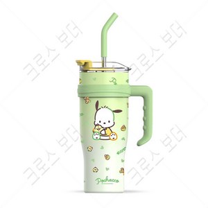 크로스 보더 산리오 텀블러 대용량, 포차코, 1200ml, 1개