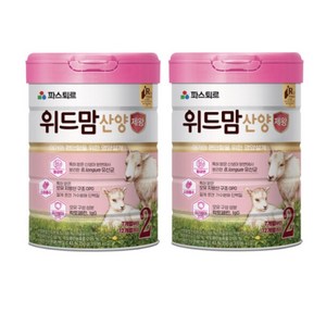 위드맘 산양 제왕 분유 2단계, 750g, 3개