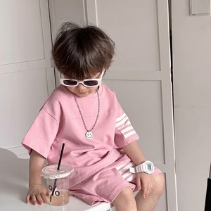 남아 여름 초특가 상하복 라운드넥 편한 학생용 반팔 티셔츠 세트상품 유아세트 남아상의 초등상하복 남아상하복 청소년 상품