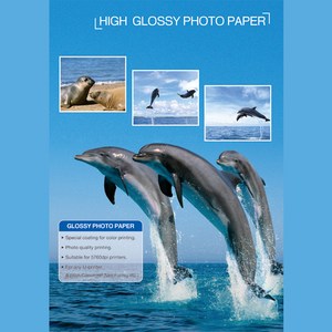 젯미디어 하이그로시 RC 포토용지 A4 사진인화지 200g 260g, 200g 광택 100매