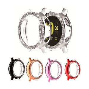[마오르] 호환용 삼성 액티브2 두줄 큐빅케이스 40mm 하드케이스 테부리 보호 40미리, 액티브2 큐빅40mm케이스 핑크, 1개