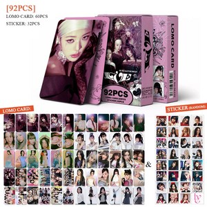 아이브 포토카드 스티커 92장 / 포카 60장+스티커 32장, 스위치 92장
