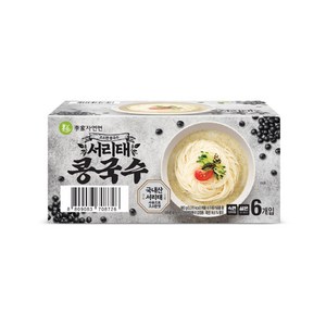 이가자연면 고소한 서리태 콩국수 상온보관_6인분, 960g, 1개