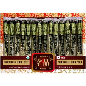 명품고려 홍삼정과 낱개정과 선물세트, 400g, 1개, 알뜰형 +쇼핑백 패키지 내 동봉