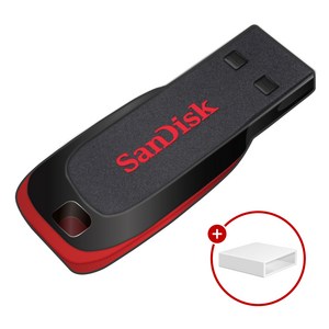 샌디스크 Cruzer Blade 크루저 블레이드 USB 2.0 SDCZ50 +USB 보호캡, 1개, 32GB