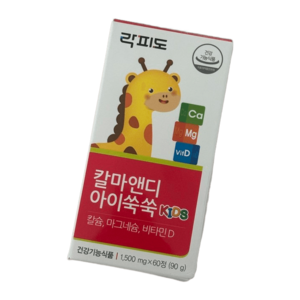 락피도 칼마앤디 아이쑥쑥 90g, 60정, 1개