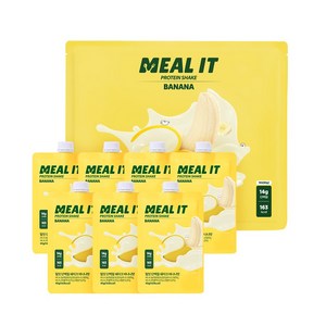 밀잇 단백질 쉐이크 바나나맛, 40g, 7개