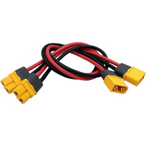 Dorhea 2개 XT60H 연장 케이블 수-암 30cm 14AWG 실리콘 와이어 어댑터