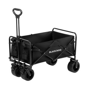 BLACKDOG 시티워크 회전형 바퀴 캠핑웨건 100L CBD2300JJ023, 1개, 블랙 골드박스 특가
