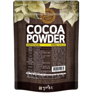 컬러푸드 옐로우라벨 코코아파우더, 1개, 1개입, 500g