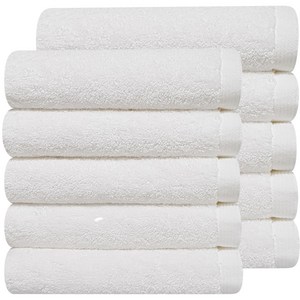 다주타올 두꺼운 호텔수건 40수 코마사 200g, 화이트, 10개