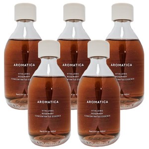 아로마티카 바이탈라이징 로즈마리 컨센트레이티드 에센스, 100ml, 5개