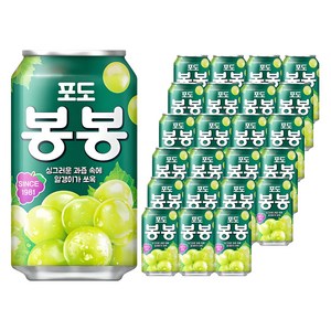 해태htb 포도봉봉, 340ml, 24개 골드박스 특가