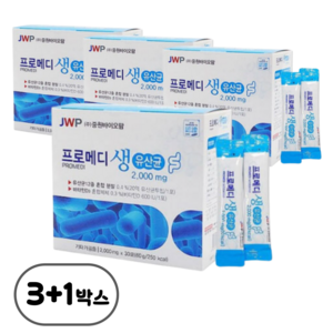 중원제약 프로메디 생 유산균, 4박스, 60g