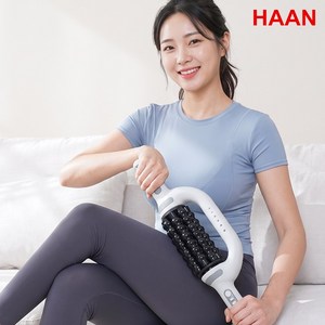 한경희생활과학 Easy Massager 올인원 바디롤러 자동 롤러 돌돌이 마사지기, 그레이, HLH-BM500