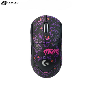 BSG 지슈스 마우스 전용 그립테이프 풀커버 PRO X 2 SUPERSTRIKE 논슬립패치 스티커 보호스킨 땀방지 변색방지 BTL, 1개, 팬텀 퍼플 에디션