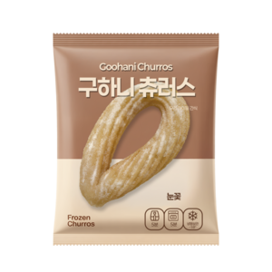 구하니 수제 눈꽃 찹쌀 츄러스, 20개, 45g