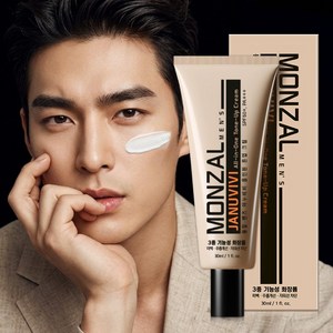 몽잘 맨즈 야누비비 올인원 톤업 크림 30ml, 누드베이지, 1개