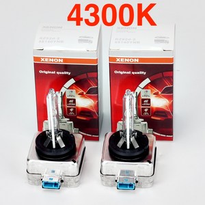 1쌍 D8S 25w 히든 헤드라이트 D8S 스포티 16년~18년 HID 헤드라이트 D8S 4300K, 2개