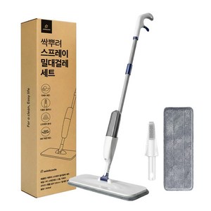 NEW 싹뿌려 스프레이 밀대걸레세트 본품+클리너+패드 (걸레개수 선택가능), NEW 본품1+걸레1+클리너1, 1세트