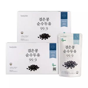 바디랩 검은콩 순수 두유 99.9, 185ml, 40개