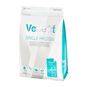 베네핏 싱글프로틴 반려견 사료, 피부/피모+알러지, 1.5kg, 1개