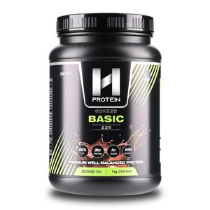 오늘의바디 에이치프로틴 베이직 단백질보충제 초코맛, 1개, 1kg