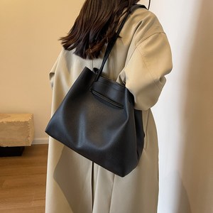 미엘라 캐주얼 긴 어깨끈 대용량 데일리 쇼퍼 사계절 숄더백 JMT-8805