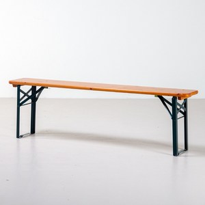 베르크 접이식 원목 야외 벤치 단품 카페 테라스, 120cm