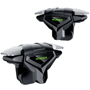 어썸컨셉 모바일 게이밍 스마트폰 4핑거 슈퍼 트리거, 1세트, 블랙, ASST4