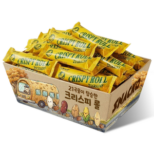 스낵큐 노브랜드 과자, 22개, 노브랜드 크리스피롤 21곡