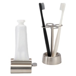 제로드원 올 스텐 304 칫솔거치대 + 치약짜개 SET, 1개