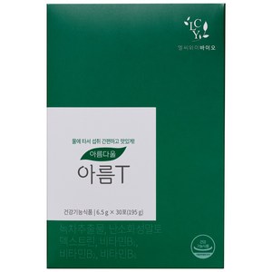 NEW!엘씨와이바이오 디톡스 붓기 아름T 6.5g 30포 1상자, 30개