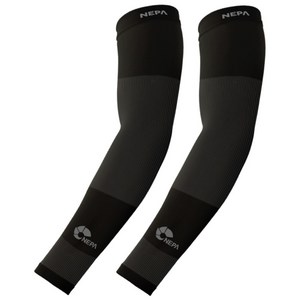 네파 Safety 듀오 자외선 차단 쿨토시 2p, 블랙, 1세트