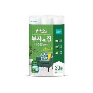 모나리자 부자되는집 휴지 내추럴 클래식 3겹 화장지