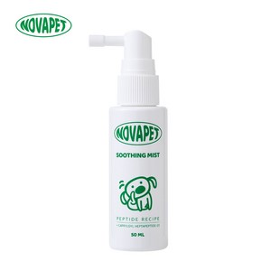 노바펫 수딩 미스트 50ml (강아지보습제 발사탕 귀속염증 가려움증 아토피), 1개