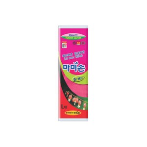 마미손 뉴밴드 고무장갑, 핑크, 대(L), 10개