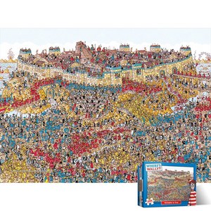 1000피스 직소퍼즐 월리를 찾아라 트로이전쟁 (액자옵션선택) AL3303, 1개, 퍼즐단품(액자없음), 1000조각