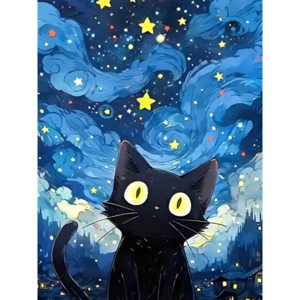 앤드 DIY 보석십자수 액자형 보석 십자수 세트 30X40cm, N034, 1세트