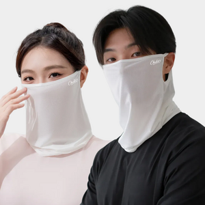 시크도트 자외선차단 쿨 마스크, 1세트, 화이트+화이트