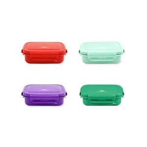 [리빙크리에이터] 지켜텐 컬러스텐용기 320ml (4color), 색상:지켜텐 320ml 민트, 1개