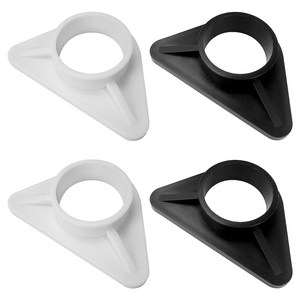 싱크대수전 삼각대 주방 수도꼭지 풀림방지 삼각받침대 주방 욕실 세면대 싱크대수전 하부 고정 부품 4개 36mm (검은색 하얀색)