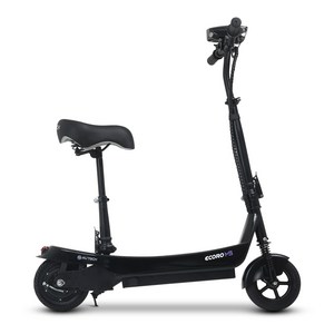 AU테크 에코로 M5 접이식 출퇴근 앉아서 타는 36V 전기 전동킥보드, 1개, 블랙, 에코로 M5 36V 8A {XP}
