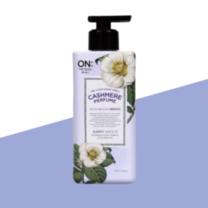 온더바디 캐시미어 퍼퓸 해피브리즈 바디로션, 400ml, 1개