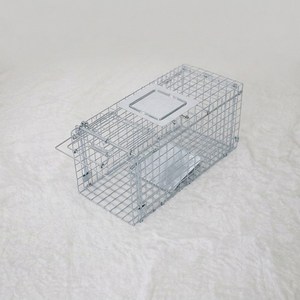 포획틀 구조망 동물구조 길고양이 뉴트리아 포획망, 실버, 1개