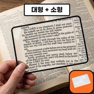 AMENYX 카드형 돋보기 대형+소형