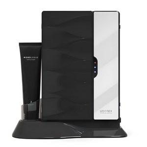 유토렉스 칫솔 살균기 건조기 가정용 양문형 스탠드 면도기 거치, UTQ-3000B, 블랙
